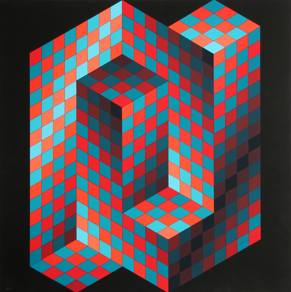 The Op Art of Victor Vasarely