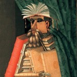 The Librarian by Giuseppe Arcimboldo