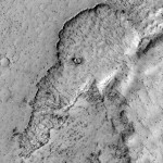 Elephant on Mars NASA Photograph