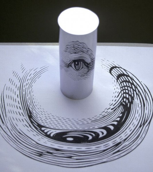 Anamorphic Eye by Istvan Orosz