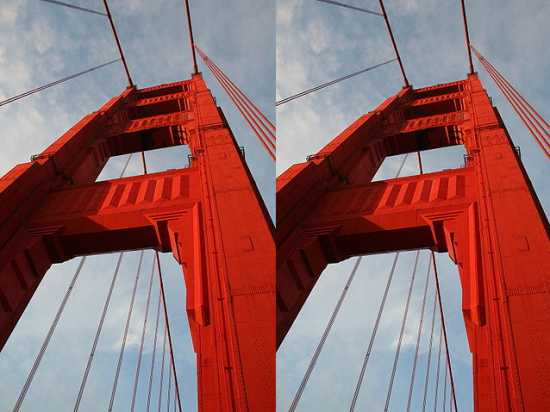 Golden Gate Bridge Illusion