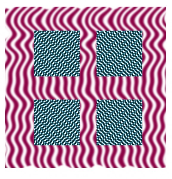 Four Floating Squares by Daniel PICON
