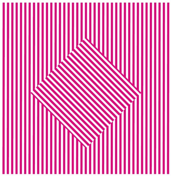 Moving Pink Square by Daniel Picon