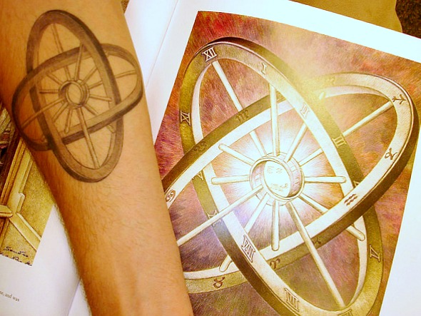 Impossible Circles Tattoo