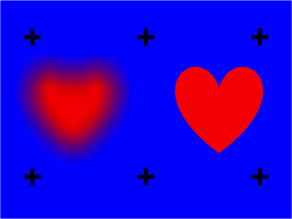 The Blurry Heart Illusion