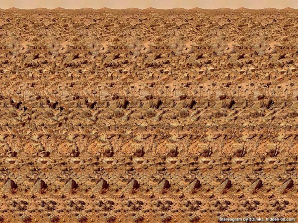 Red Planet Stereogram
