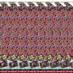 Cameras Stereogram by Gene Levine