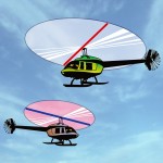 Helicopter Lines Estimation Illusion