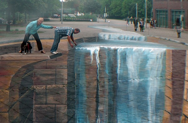 3D Street Painting by Gregor Wosik 3