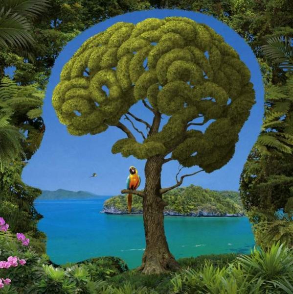 Brainy Tree Illusion by Igor Morski