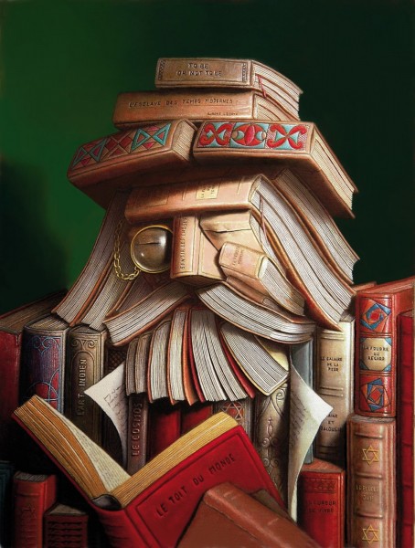 The Librarian by Andre Martins de Barros