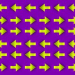 Moving Arrows Optical Illusion