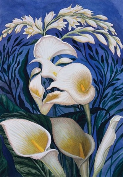 Ecstasy of the Lilies by Octavio Ocampo