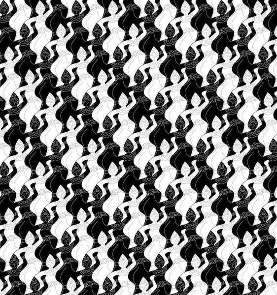 Mysterious Dance Tessellation