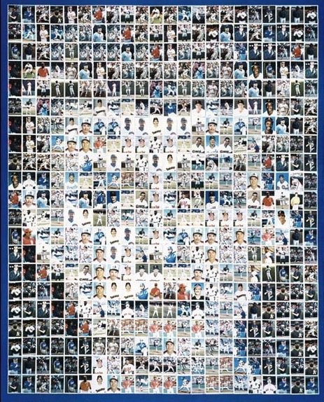 Baseball Card Collage
