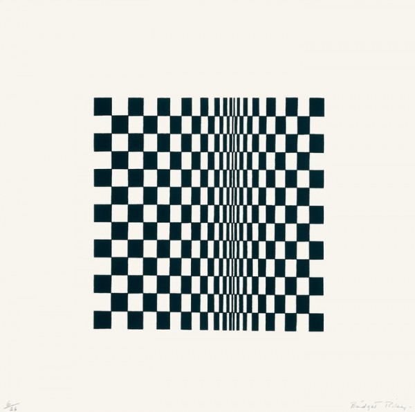 Bridget Riley - Untitled [Based on 'Movement in Squares]  1962