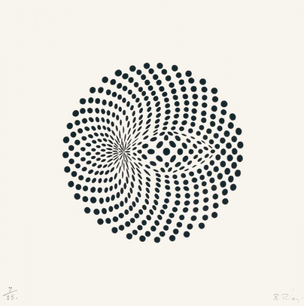 Bridget Riley - Untitled [Circular Movement]  1962