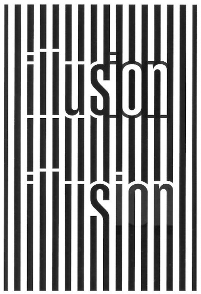 Illusion Ambigram by Scott Kim