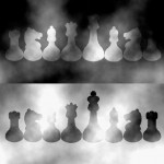 Chess Pieces Lightness Illusion