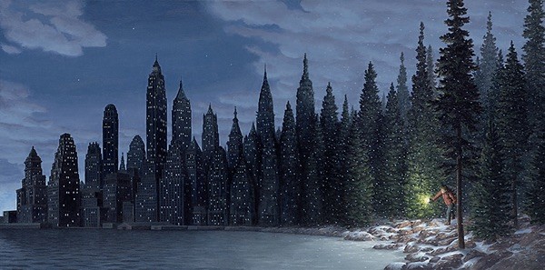 Light Flurries by Rob Gonsalves