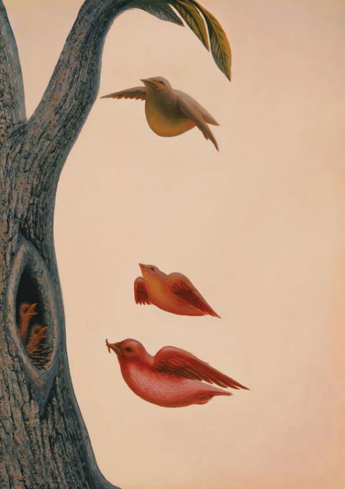 Family of Birds by Octavio Ocampo