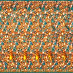 Charizard Pokémon 3D Stereogram