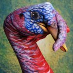 Turkey Hand Painting by Guido Daniele