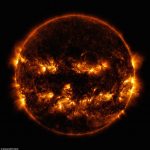 Jack-o-Lantern Sun Photograph