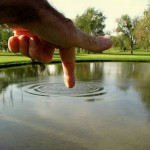 Ripple Forced Perspective Photograph