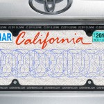Vanity License Plate Stereogram