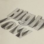3D Typography from Lex Wilson