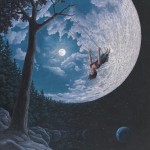 Over the Moon by Rob Gonsalves