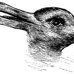 Duck Rabbit Optical Illusion